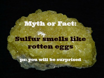 sulfur smell does rotten eggs sulphur symbol element things